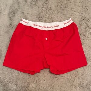 XANA the sex was good until it wasn’t exclusive tour merch red and white boxers